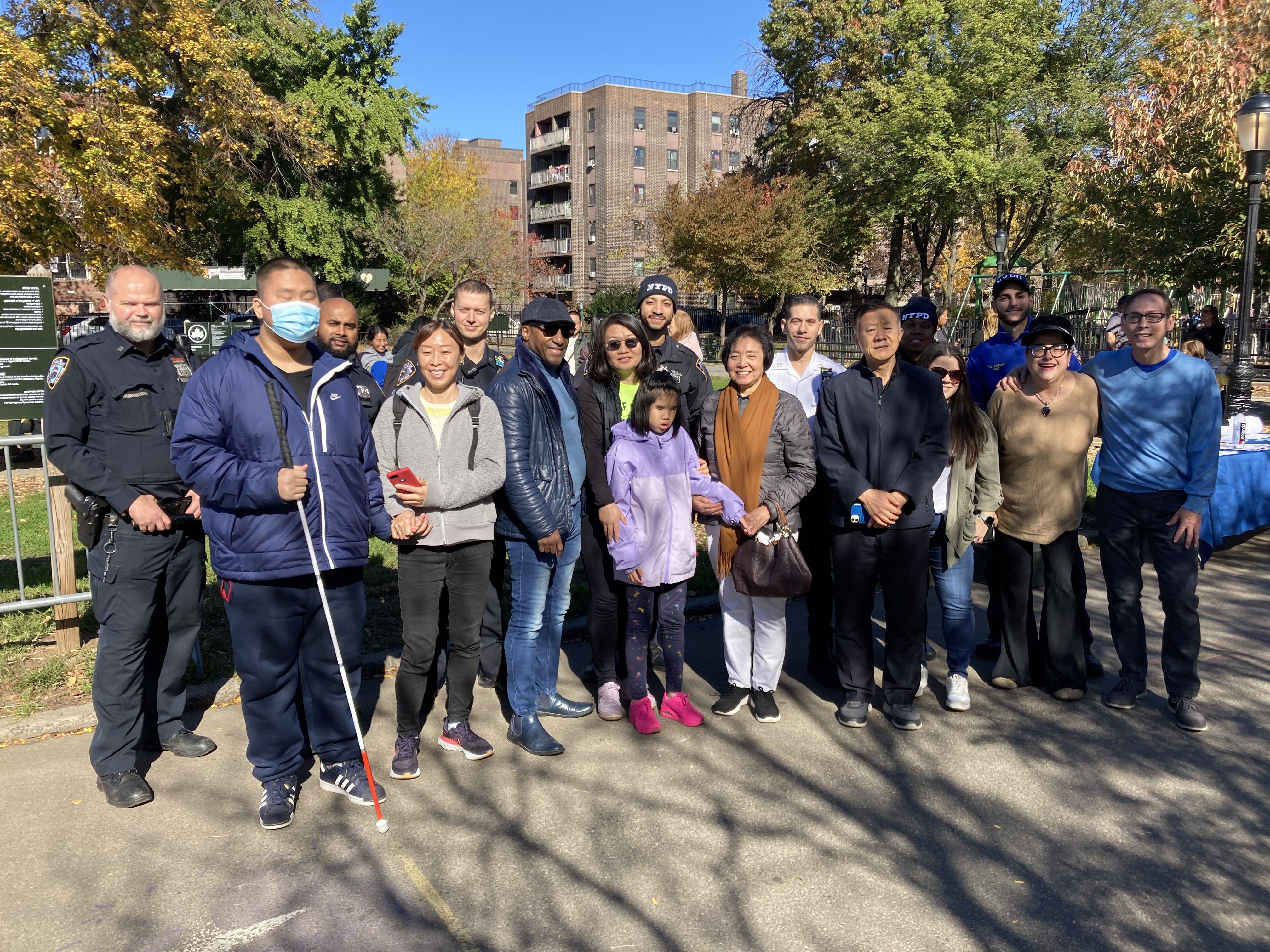 Photo of a group posing for a picture.